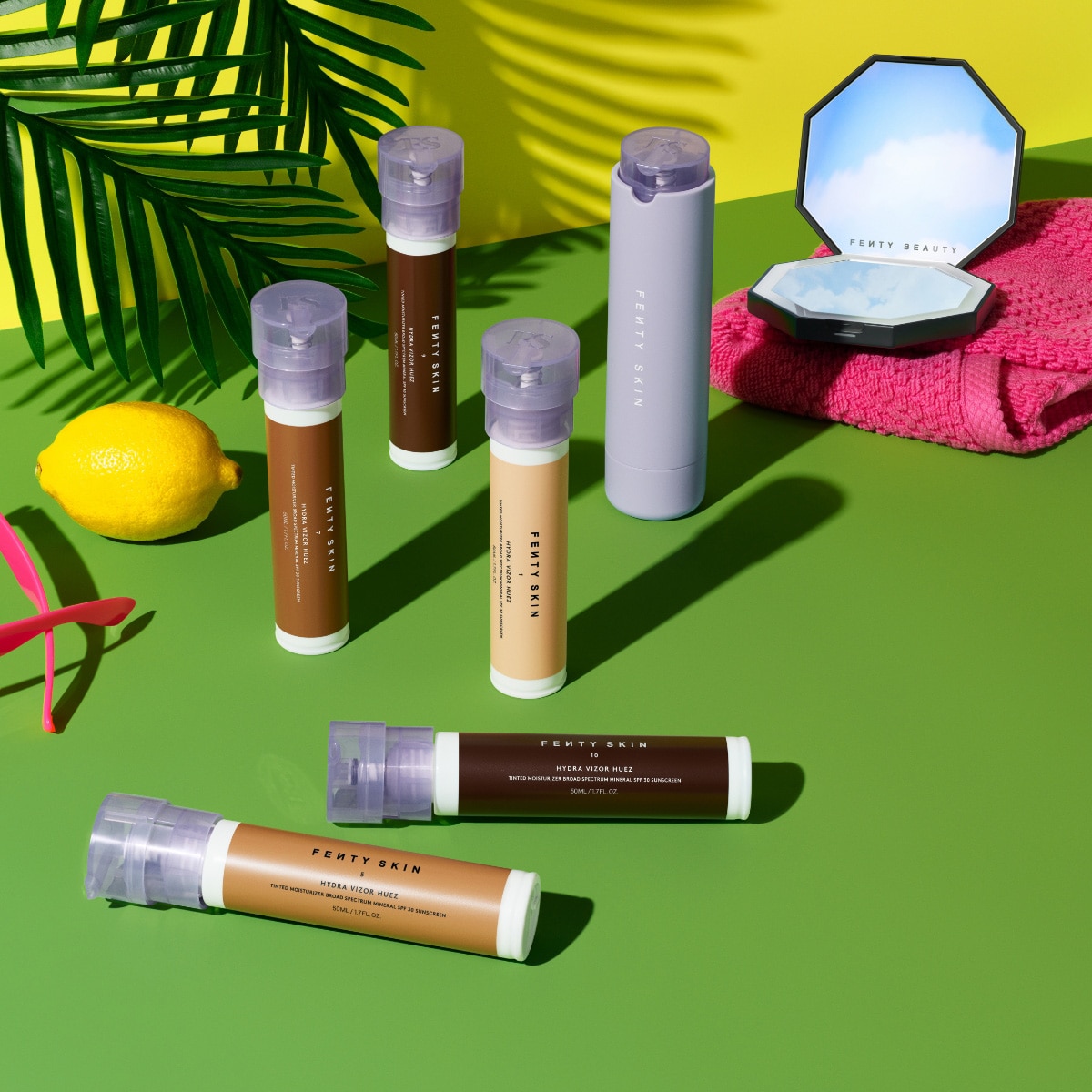 HYDRA VIZOR HUEZ TINTED BROAD SPECTRUM MINERAL SPF 30 SUNSCREEN (CREMA HIDRATANTE LIGERA CON PROTECCIÓN SOLAR)